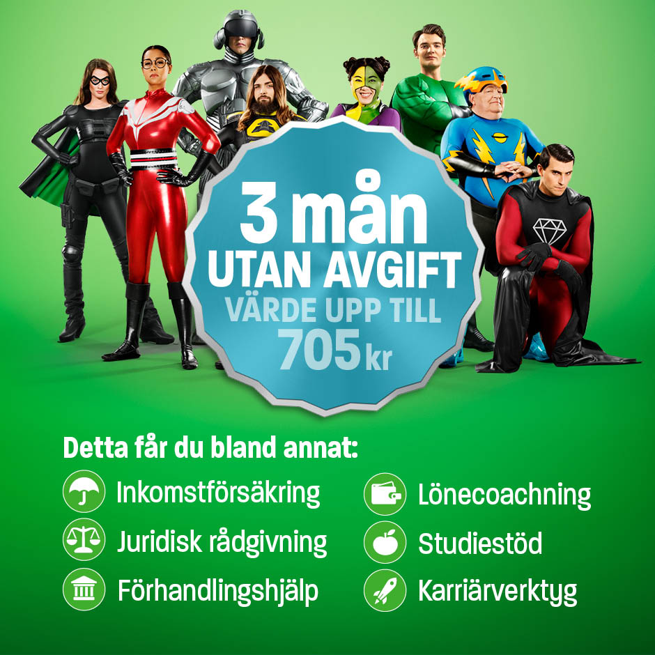 3 mån utan avgift