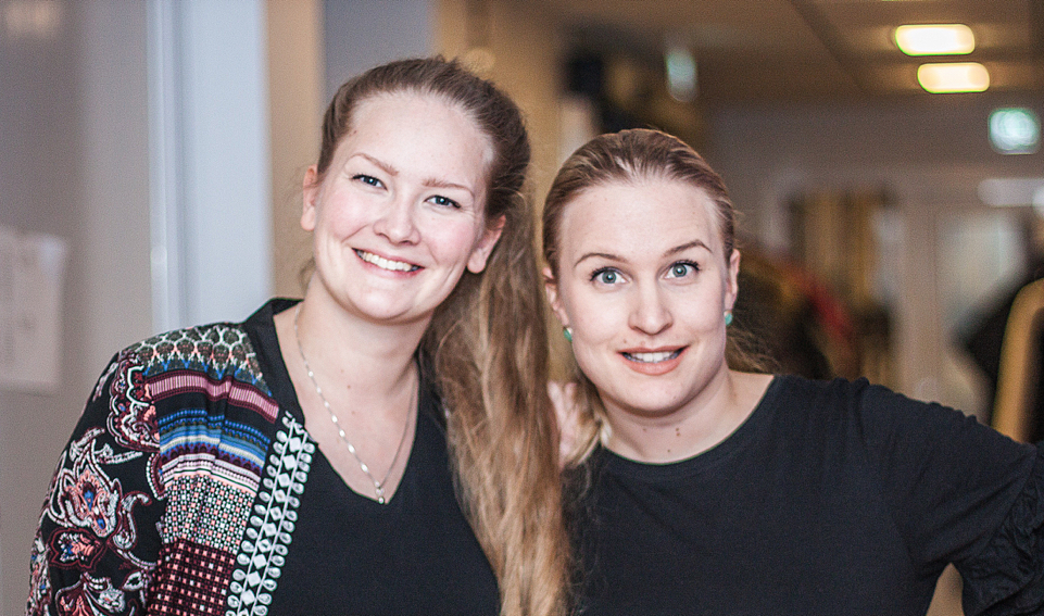 Maria Paavola och Maria Norberg