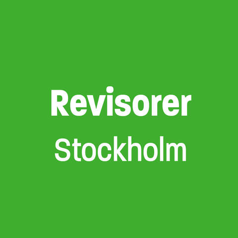 Revisorer Stockholm
