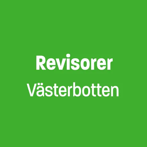 Revisorer Västerbotten