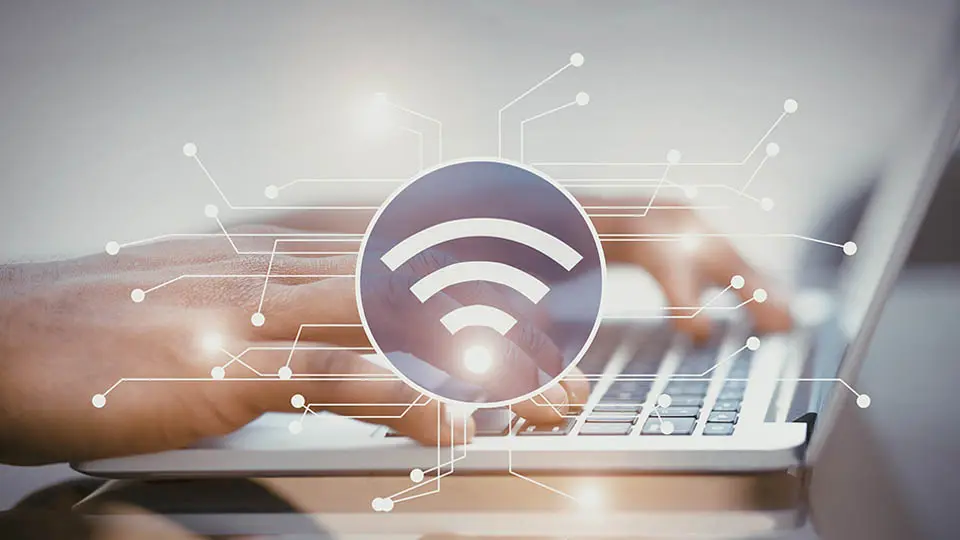 Bildmontage wifi