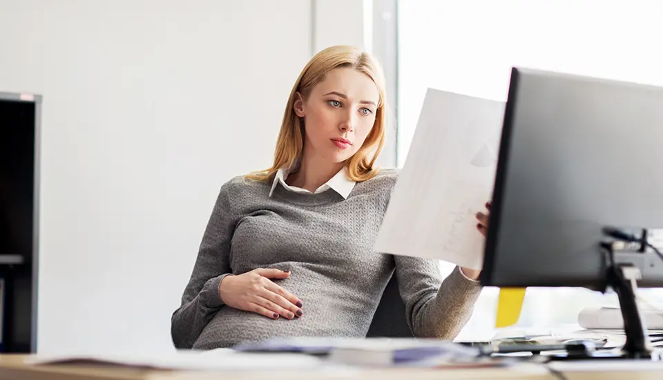Gravid blev uppsagd från visstidsanställning