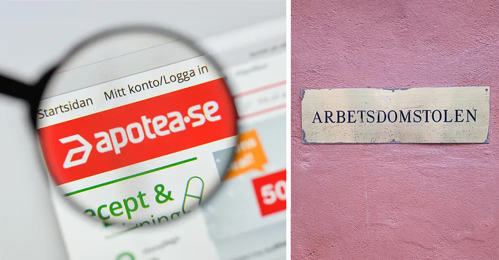 Unionen stämmer nätapoteket Apotea på tio miljoner kronor i Arbetsdomstolen