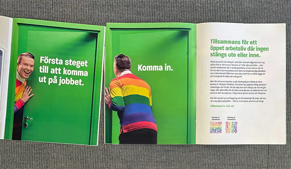 Prideannons i Kollega