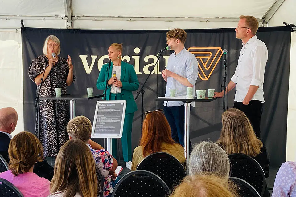 bild från seminarium i almedalen