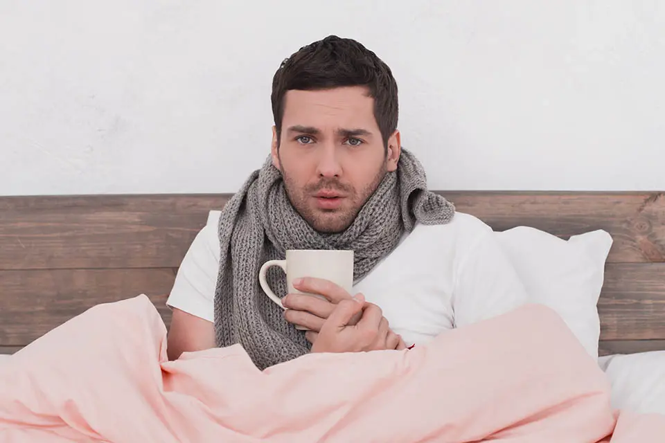 Sjuk på semestern, sjukanmälan