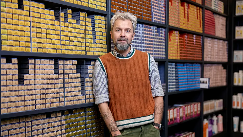 Christian Andersson, klubbordförande för Unionenklubben. 