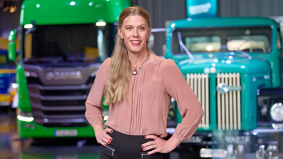 Tove Öhmnan, IT-konsult på Scania, Traton