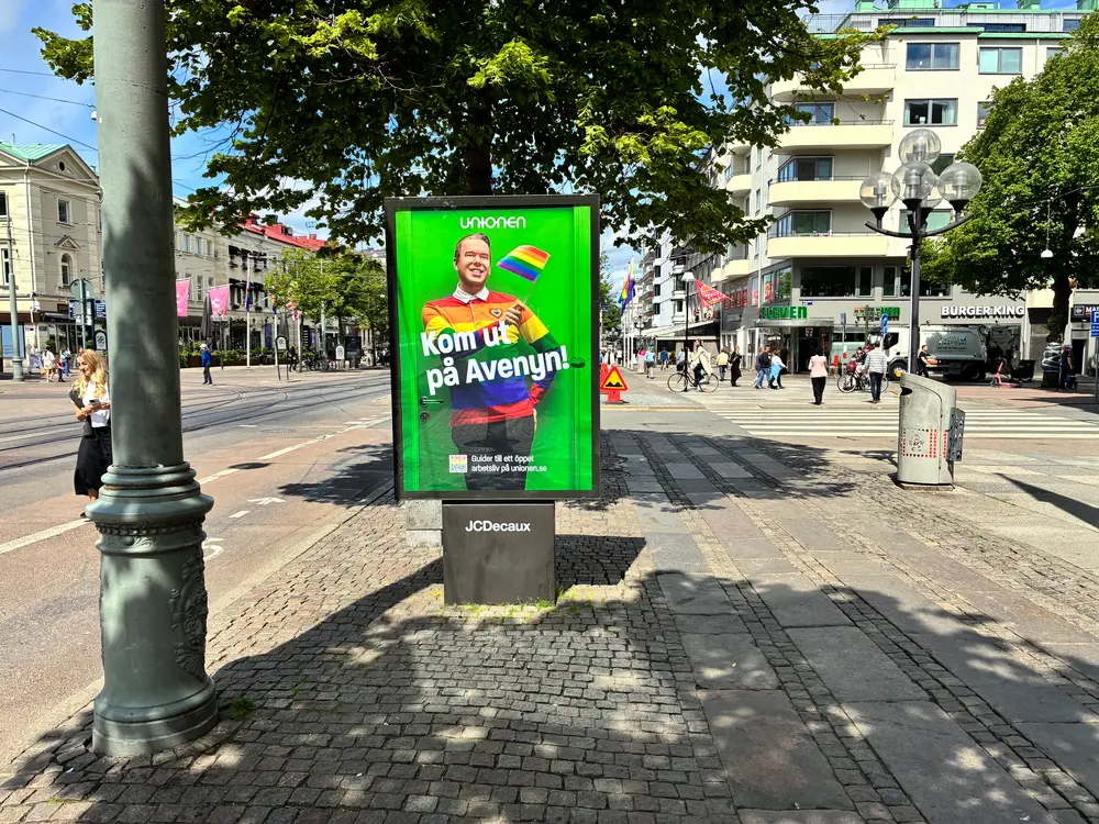 Utomhustavla med Farao i Göteborg