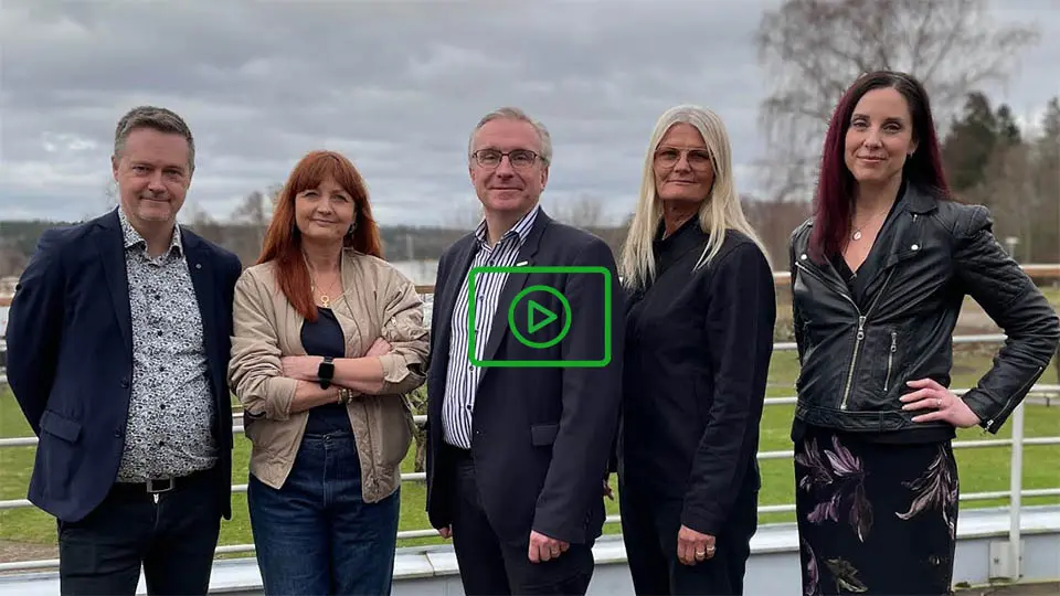 Gruppbild ordföranden facken inom industrin