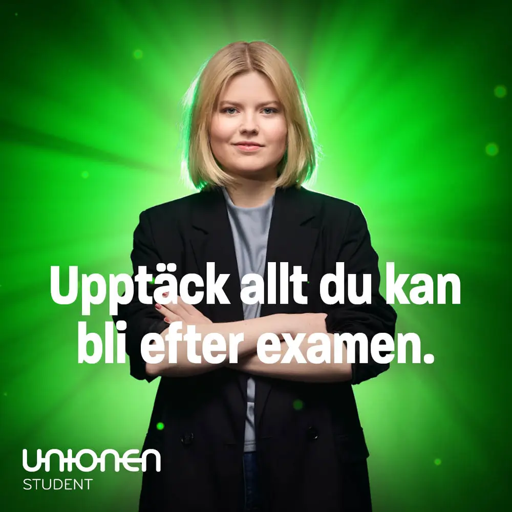 Glad tjej
