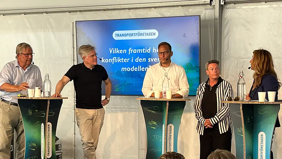 Seminarium med Transportföretagen