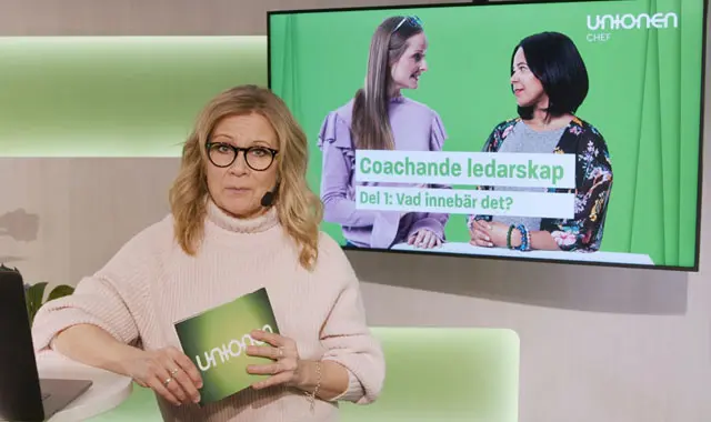 Bild från föreläsningen Coachande ledarskap