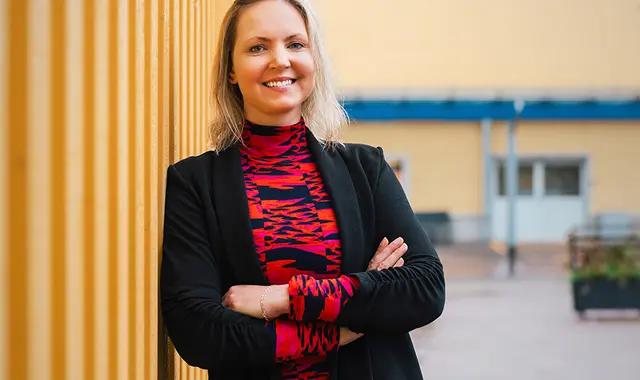 Zanna Hamberg, som jobbar på Gekås.