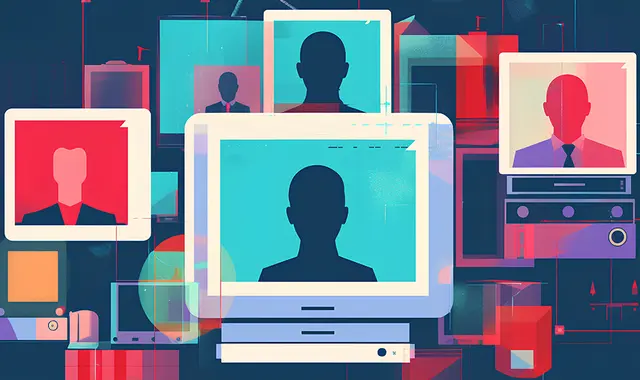 Bild på deepfake-chefer