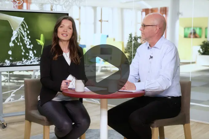 Caroline Wiklund och Anders Kinding