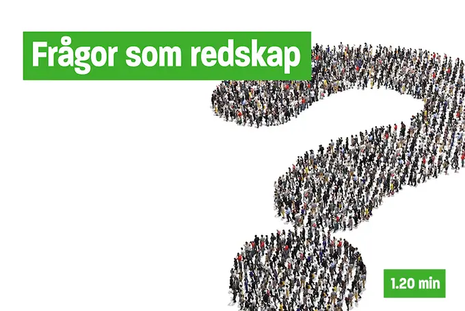 Frågor som redskap