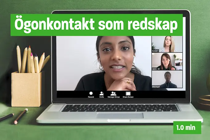 Ögonkontakt som redskap