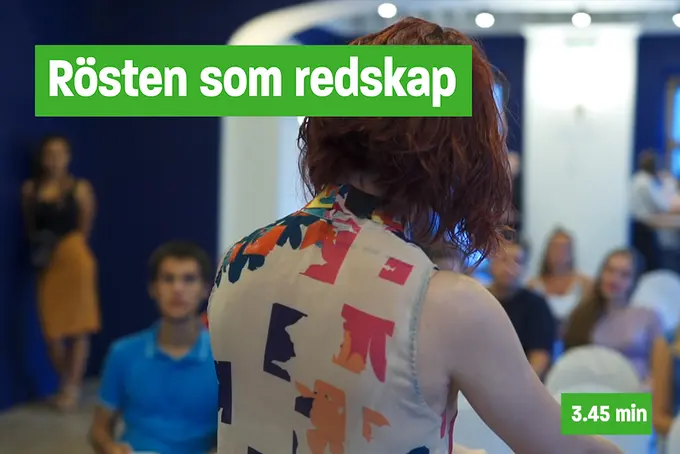 Rösten som redskap
