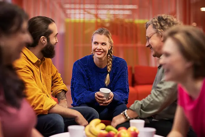 Grupp av människor