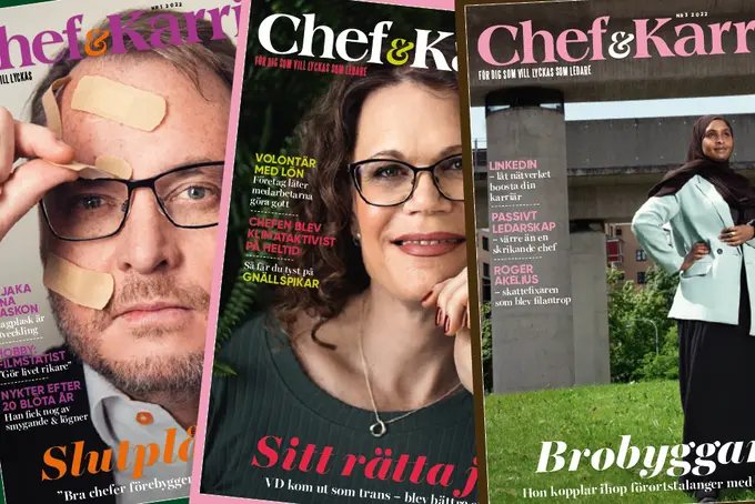 Tidningar Chef och Karriär