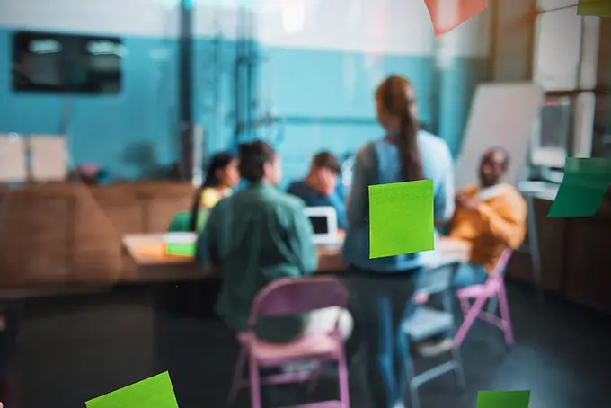 Trygghet tillsammans. Medlemmar i Unionenklubben på jobbet.