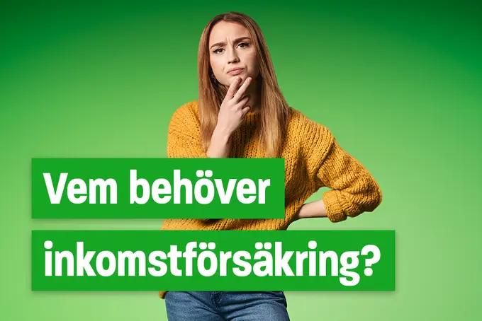 Kvinna håller handen mot hakan och ser konfunderar ut.