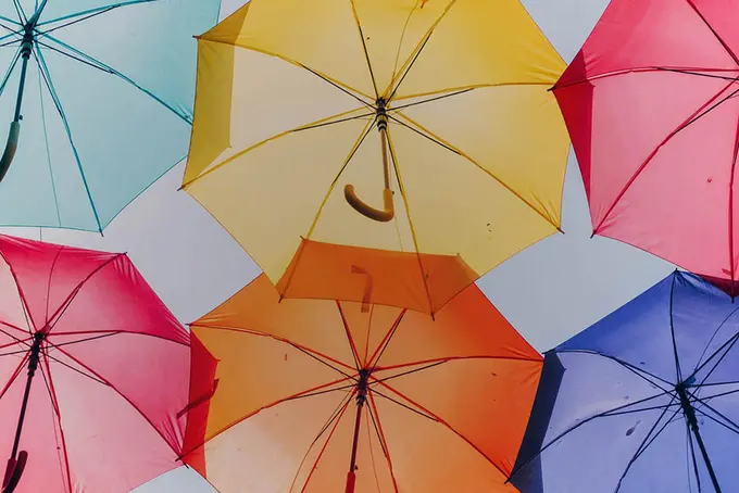 Flera paraplyer