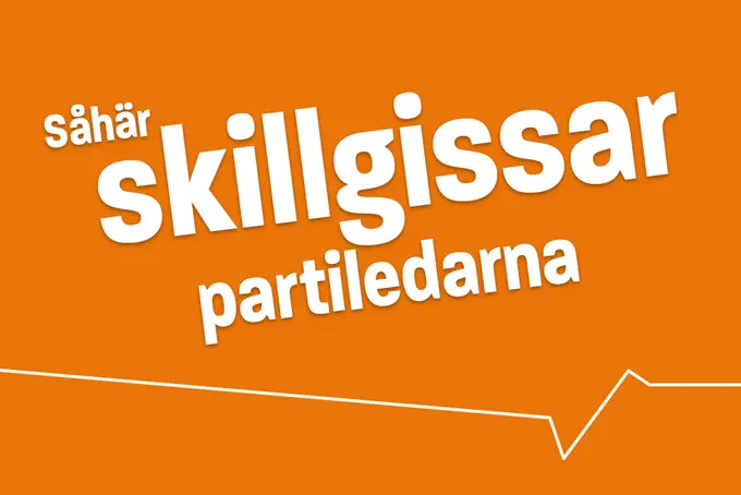 Såhär skillsgissar partiledarna