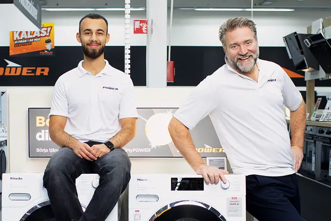 Bild på medarbetare och chef