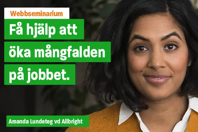 Bild på Amanda Lundestedt vd Allbright