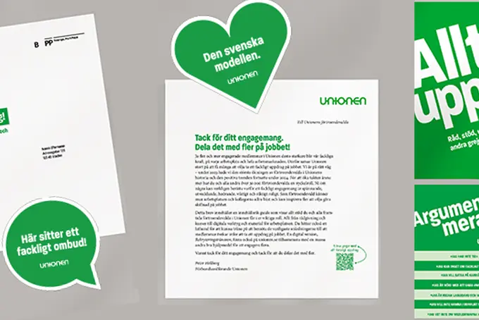 Trycksaker i utskickt till ombud