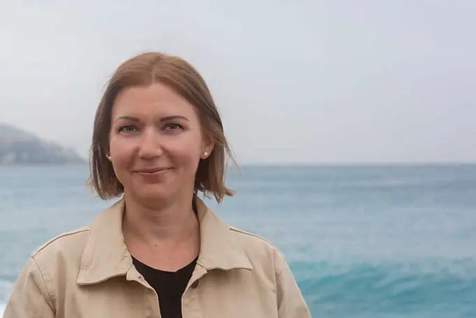 Bild på arbetsmiljöombudet Johanna