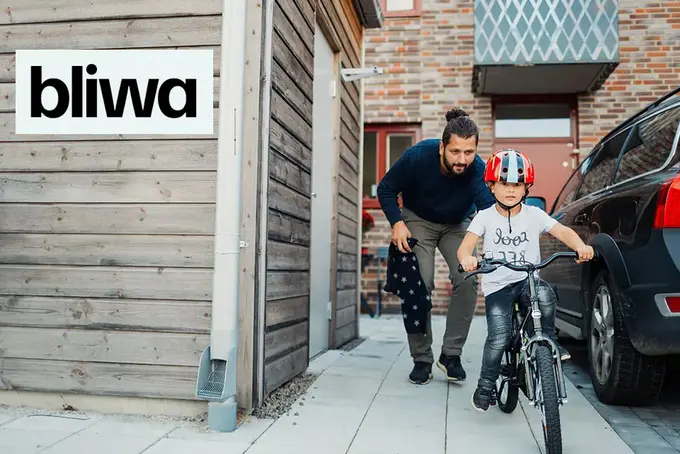 Bliwa gruppförsäkring genom Unionen. Bild på barn som cyklar