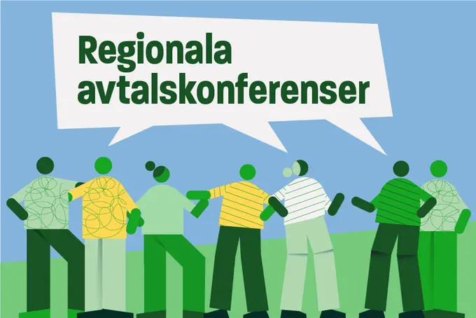 Grafik regionala avtalskonferenser