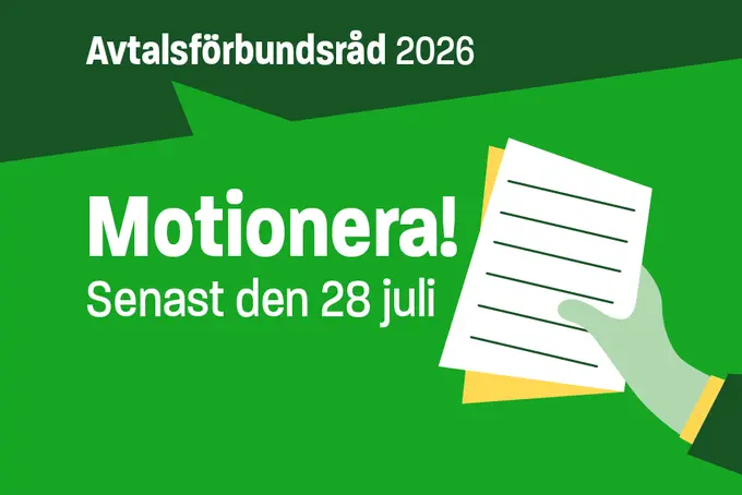 Illustration med texten "Motionera senast den 28 juli"