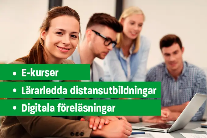 En grupp människor runt en laptop