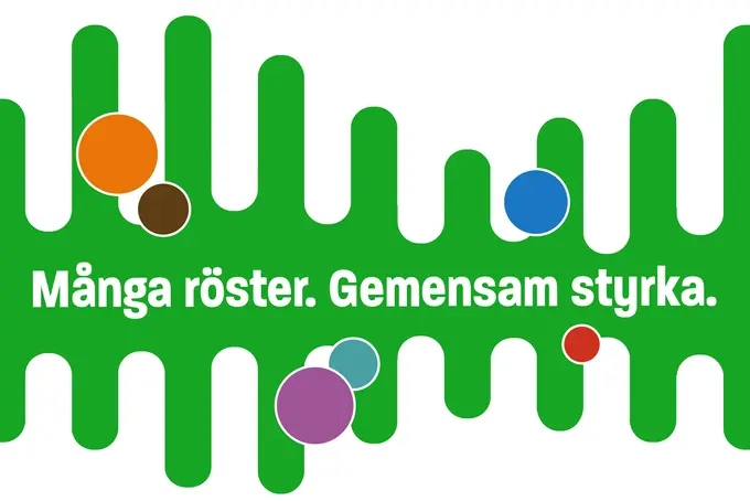 Många röster. Gemensam styrka. 
