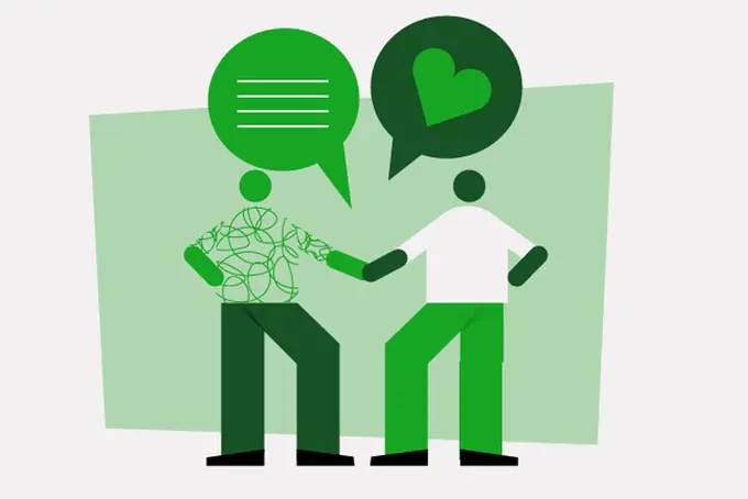 Illustration av arbetsplatsombud med informationsmandat