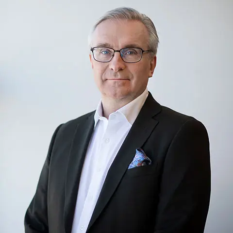 Pressbild på Unionens förbundsordförande Peter Hellberg