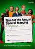 Poster: Time for the Annual General Meeting