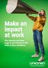 Brochure: Make an impact at work