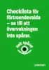 Checklista - Övervakning och integritet