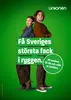 Affisch: Få Sveriges största fack i ryggen