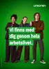Affisch: Vi finns med i hela arbetslivet