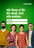 Affisch: Här finns vi för din skull. Och alla andras.